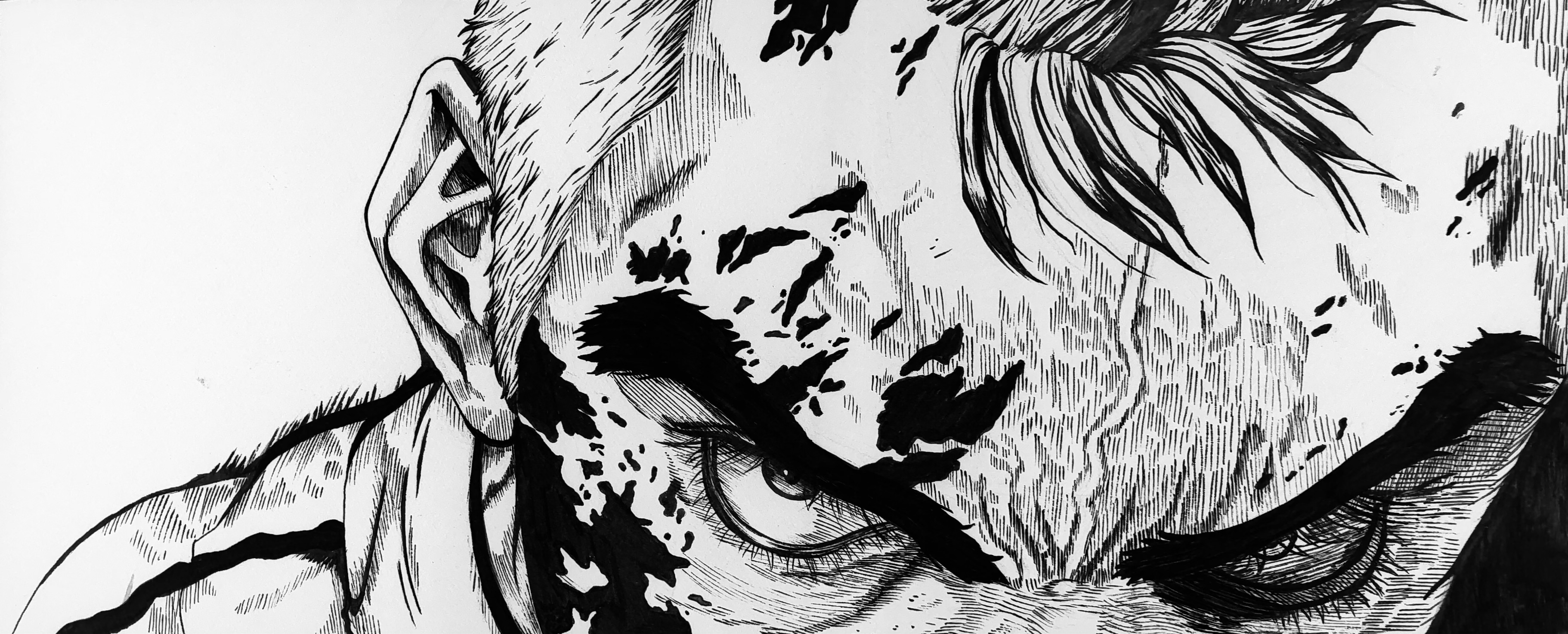 Illustration boichi sun ken rock